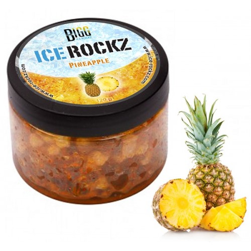 Recipient cu aroma pentru narghilea ananas Bigg ice Rockz Pineapple